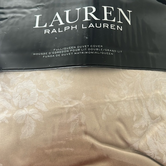 Lauren Ralph Lauren Mya Floral Duvet Cover in Pearl, NEW, Size Queen - Picture 4 of 7